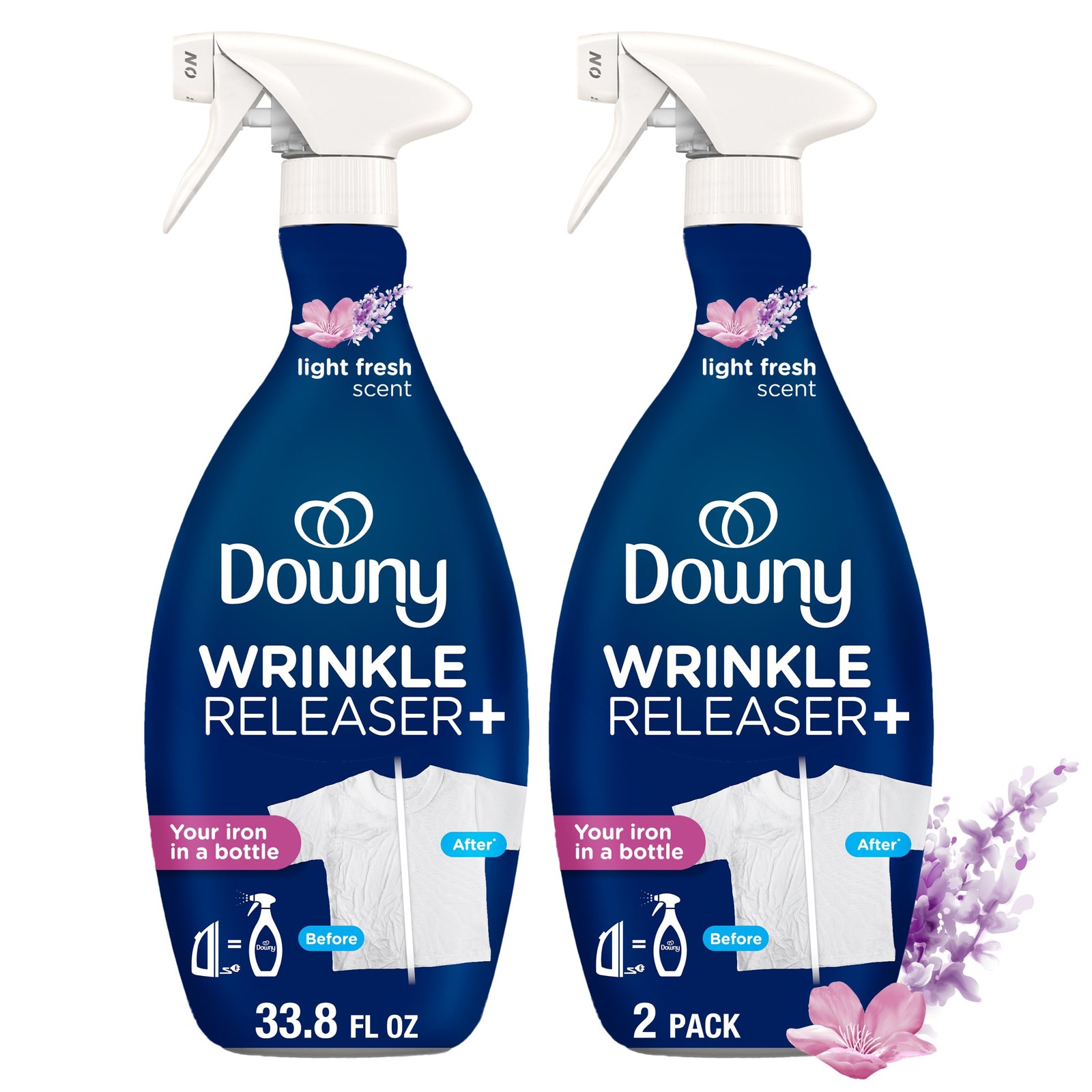 Wrinkle Releaser Spray, All In One Wrinkle Release Spray, Odor Eliminator, St...