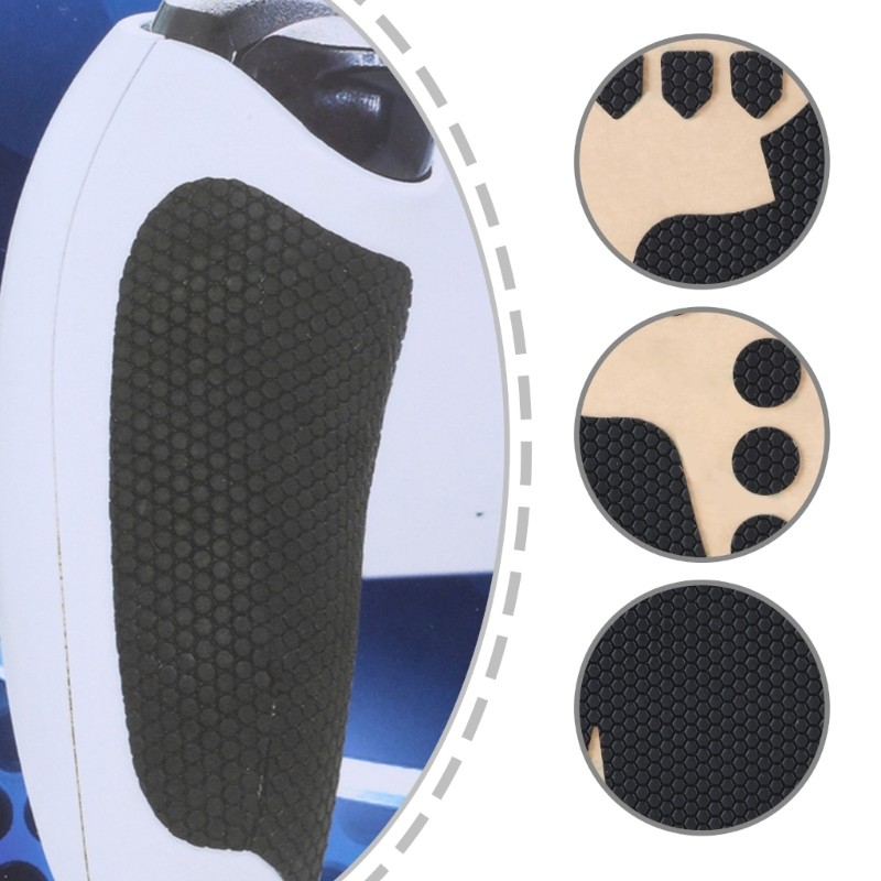 Comfortable Grip Stickers not Slip pad Sweatproof Controller Stickers for p5