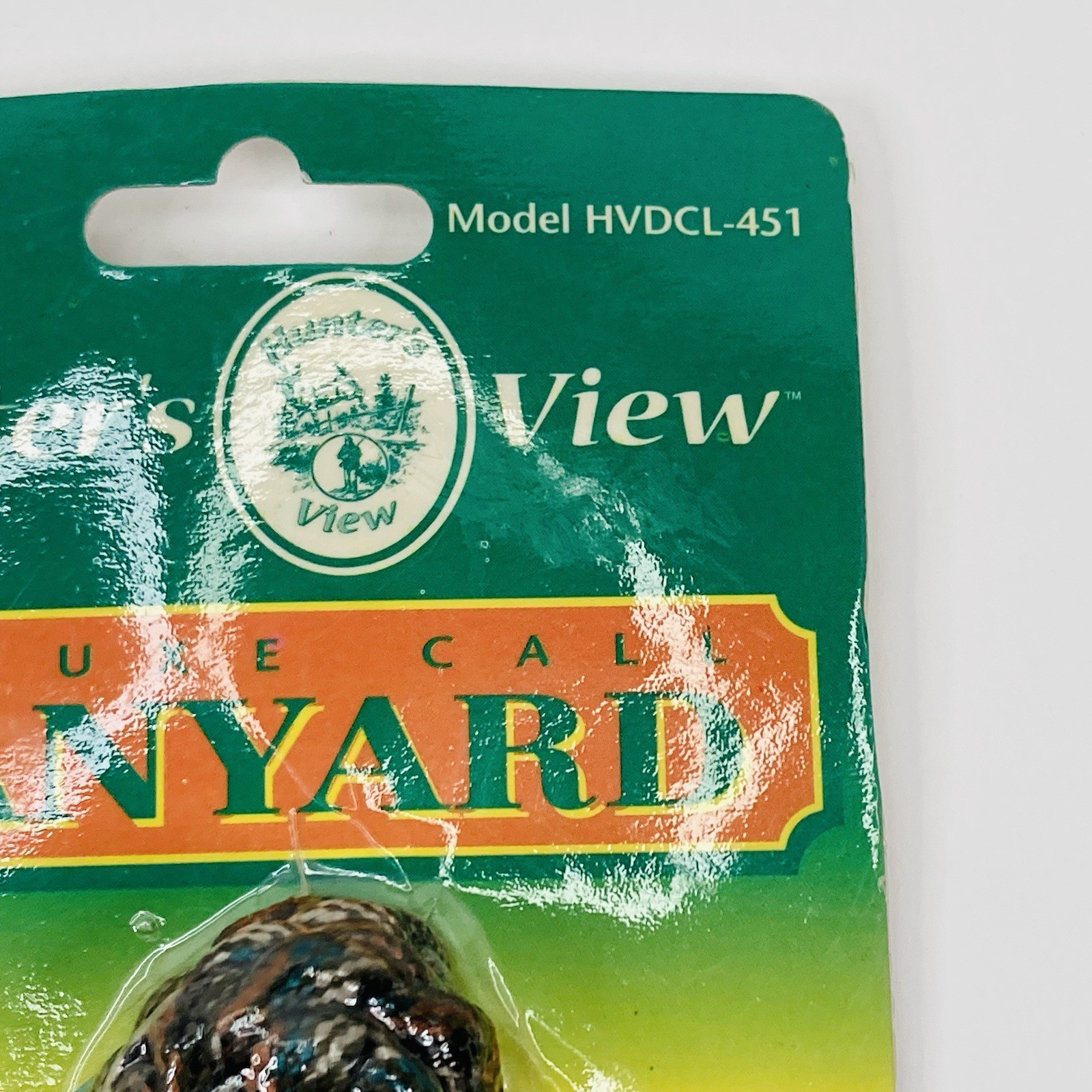 Hunter's View Deluxe Call Lanyard Single Loop Hand Braided Nylon HVDCL-451