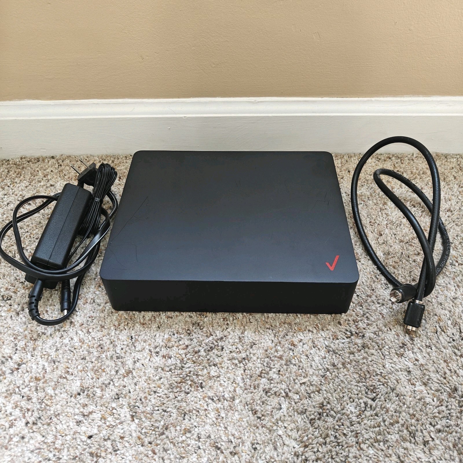 Verizon TV Media Server VMS4100ATV Power Cords + Coax Cable - FREE SHIPPING!