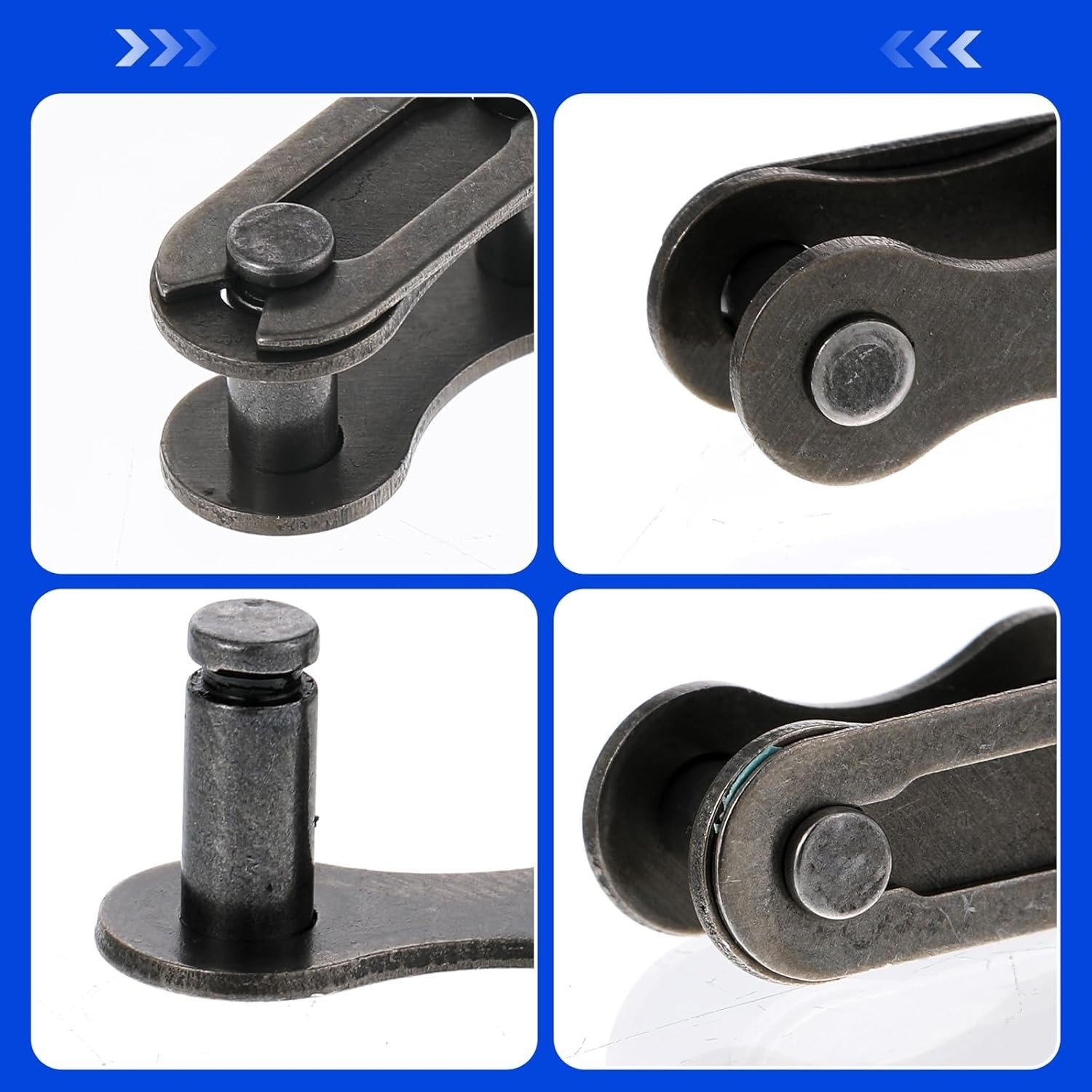 10 PCS Bike Chain Master Link, Single Speed Bicycle Master Link for Bicycle Cha