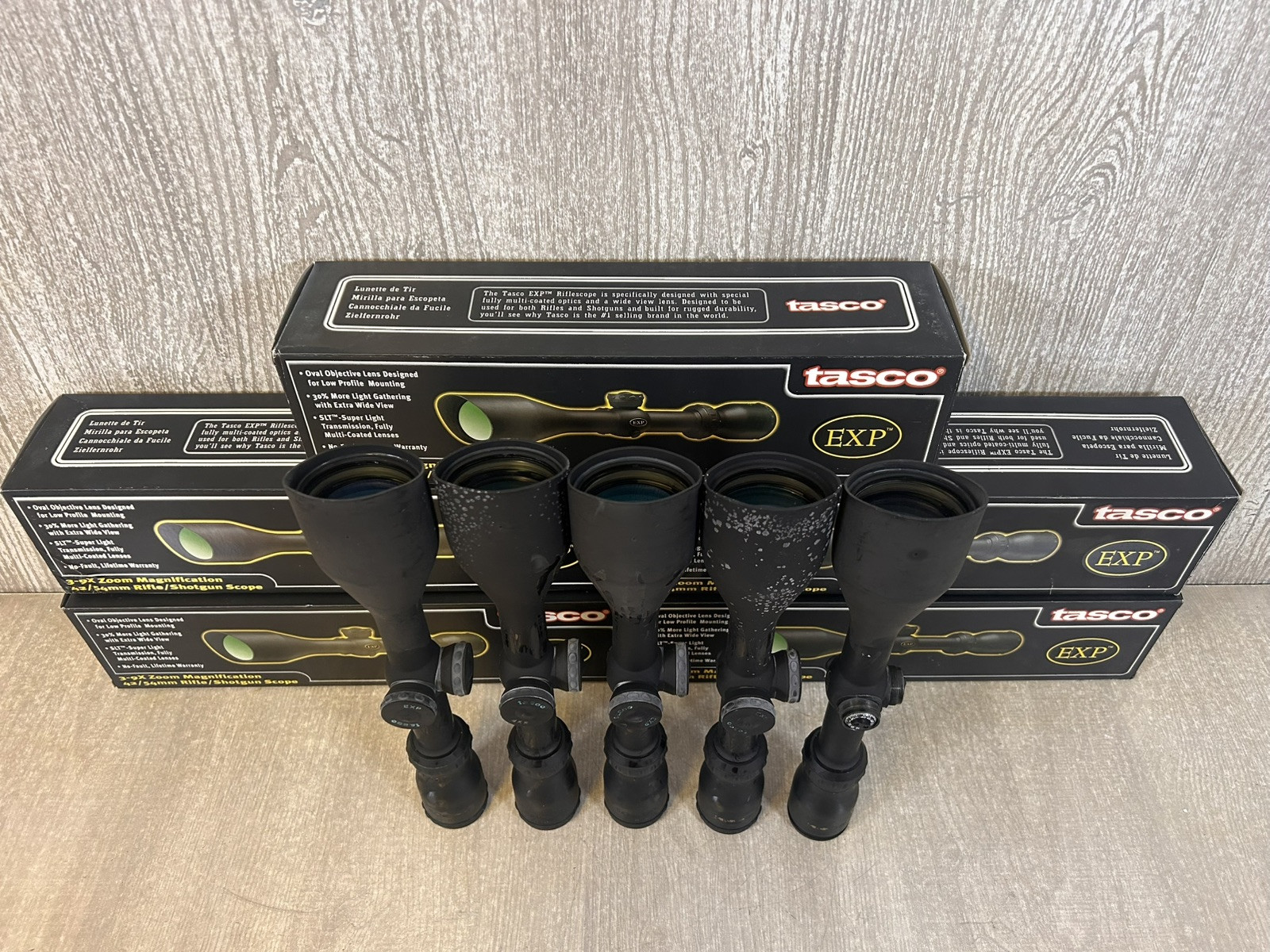 Scope Tasco H39x42/54LT Optics BULK Deal 5Pcs (Lot 129)