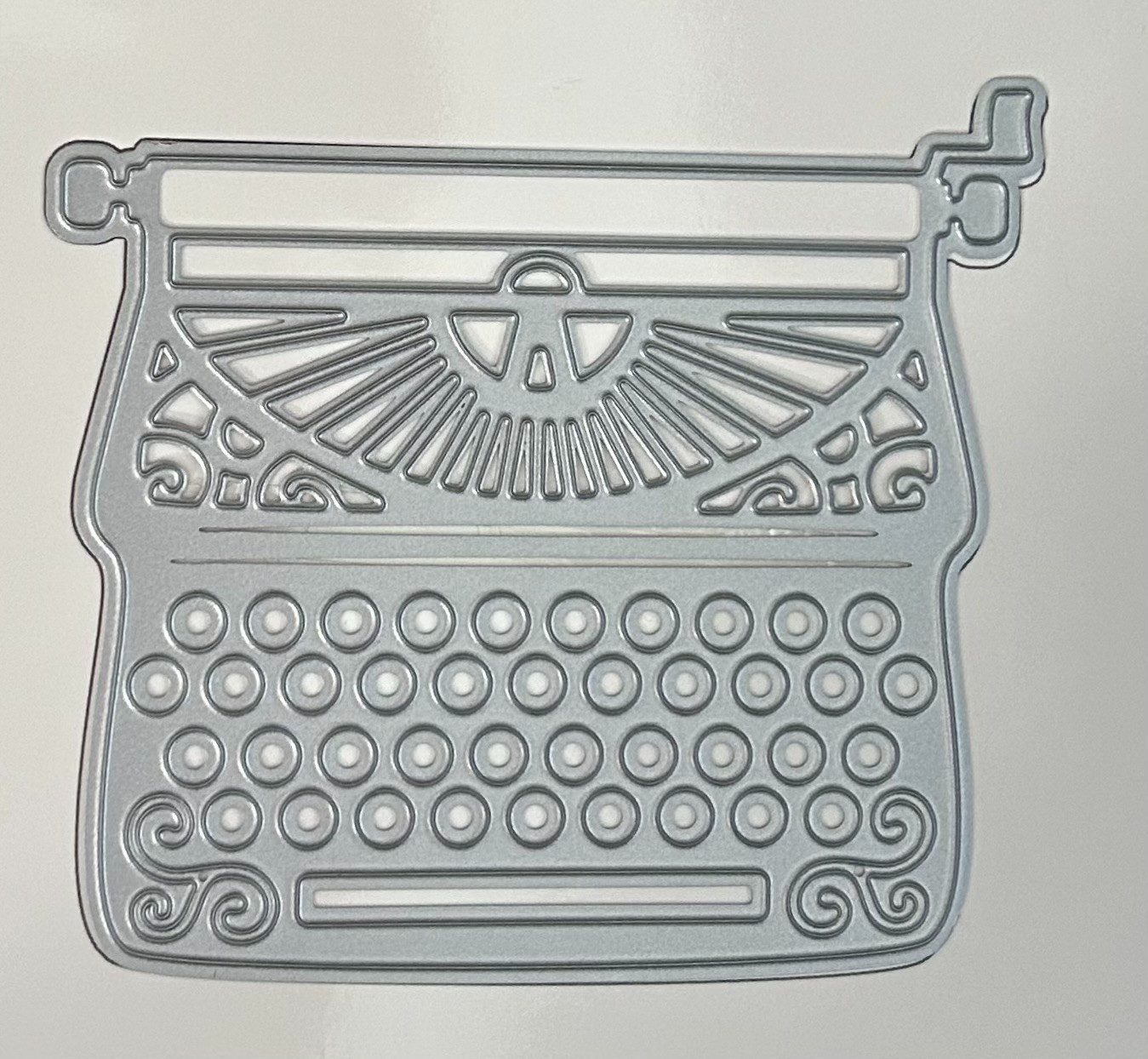 Unique Crafter's Companion Typewriter Die from Letters fr the Heart DIE ONLY
