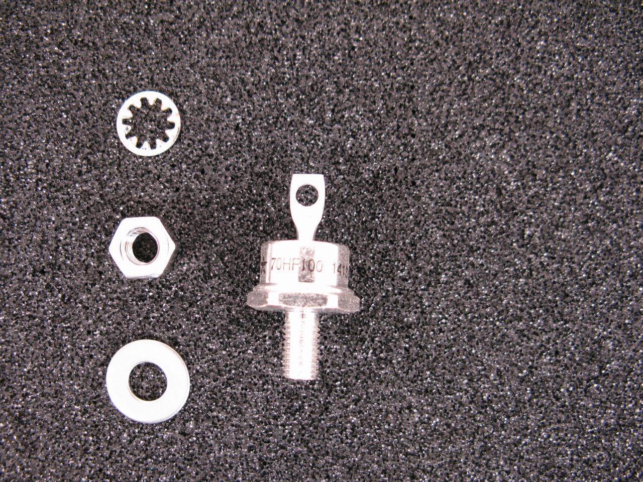 70HF100  70A 1000V High Power Rectifier. Factory New. NIB. AMERICA SEMICONDUCTOR
