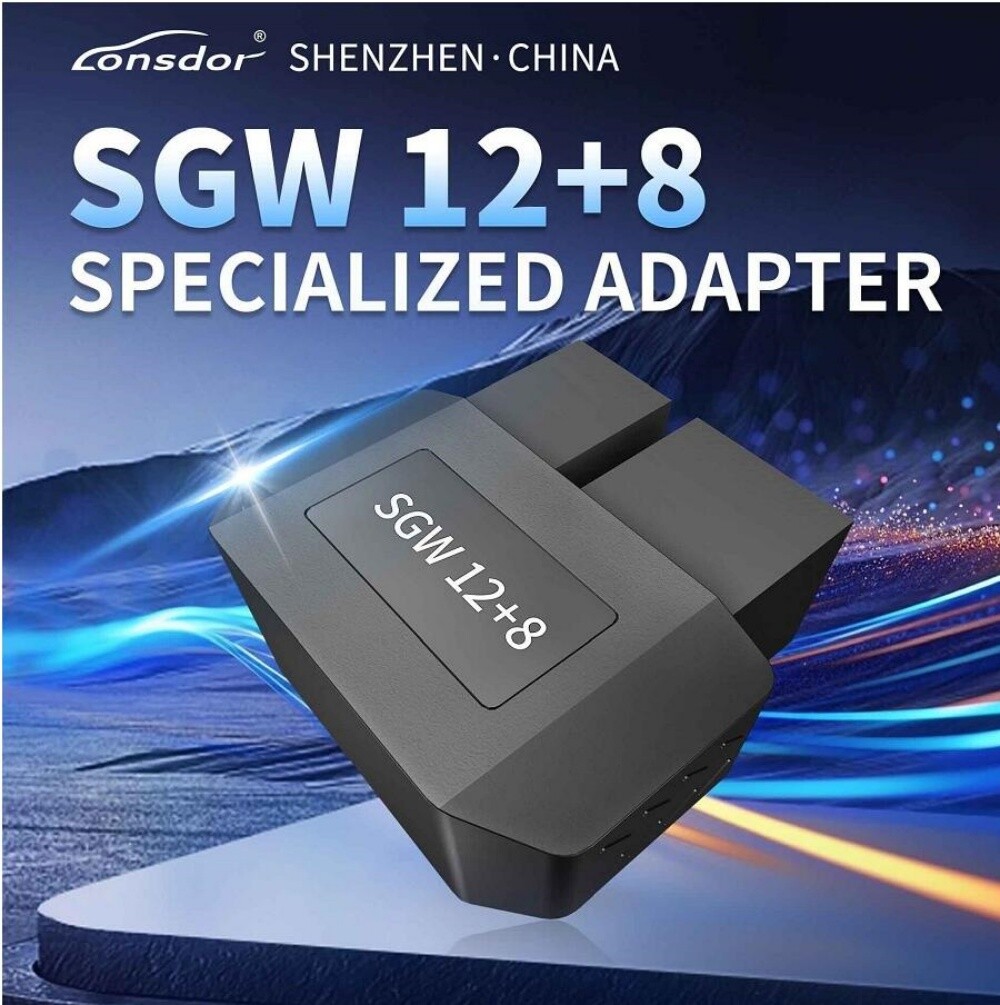 Lonsdor SGW FCA 12+8 Special Adapter Fit for Chrysler Dodge Jeep MASERATI 2018+