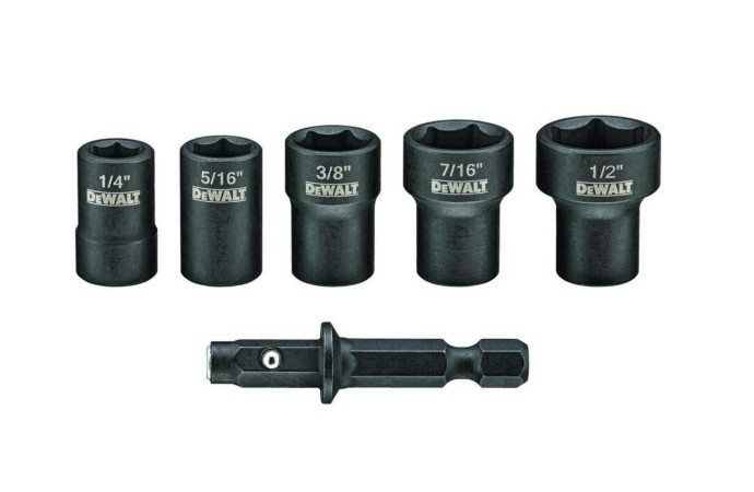DeWalt DWADND-5 Detachable Nut Driver Set, 5-Piece