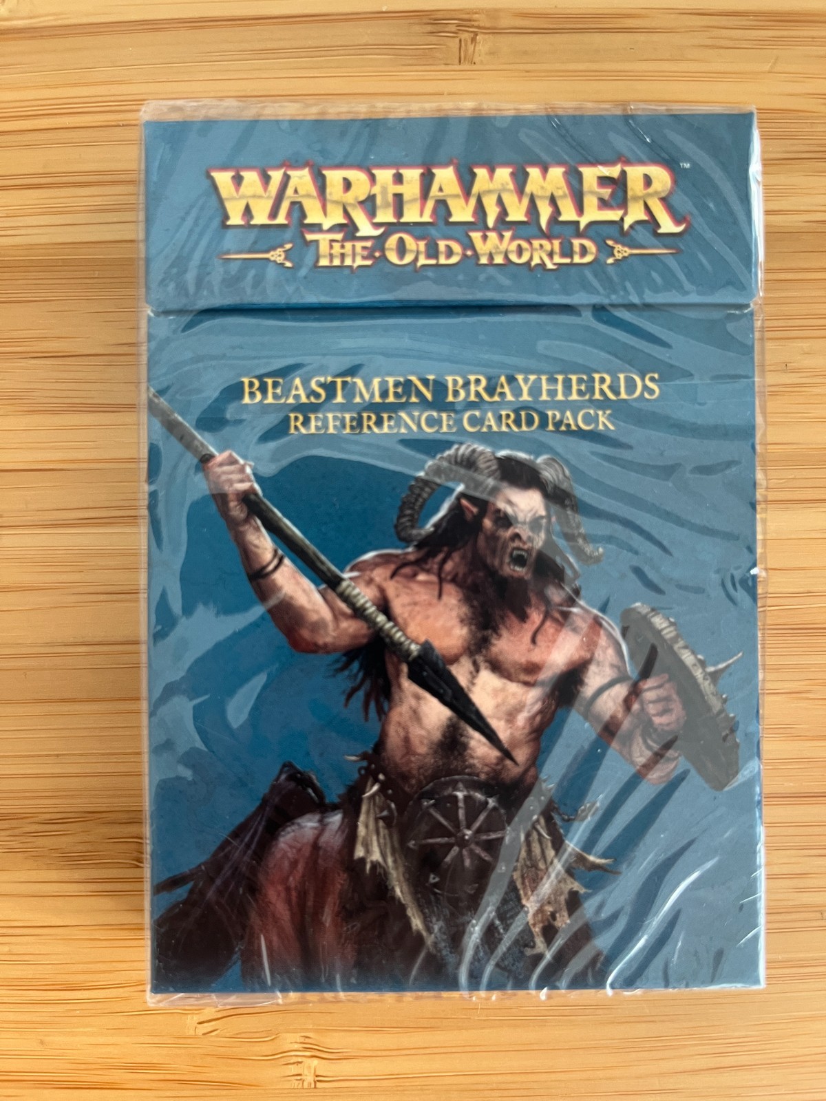 Beastmen Brayherd Reference Card Pack - Sealed Brand New Warhammer The Old World