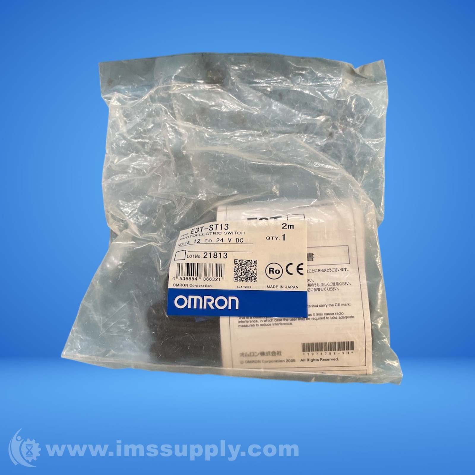 Omron E3T-ST13 Photoelectric Sensor FNFP