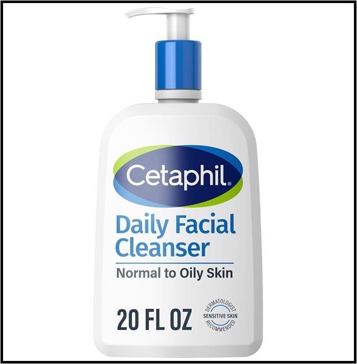 CETAPHIL Daily Facial Cleanser for Sensitive, Combination to Oily Skin, 20 oz*