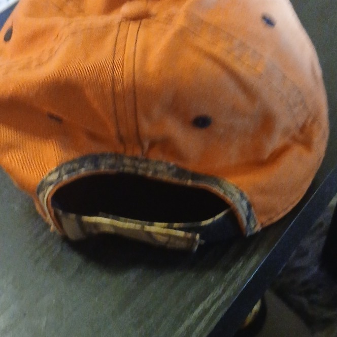 Outdoor Cap Orange Camouflage Baseball Hat Adjustable Fish Embroidered Fishing