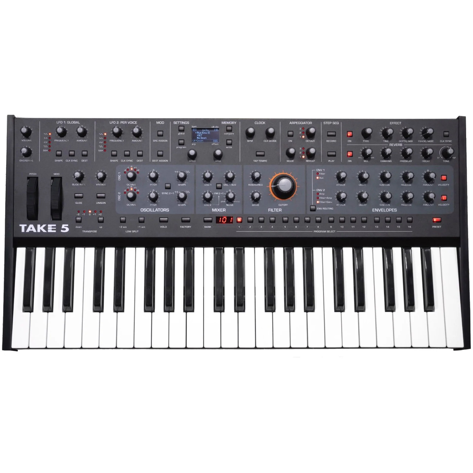Sequential Take 5 Compact Five Voice Poly Synth