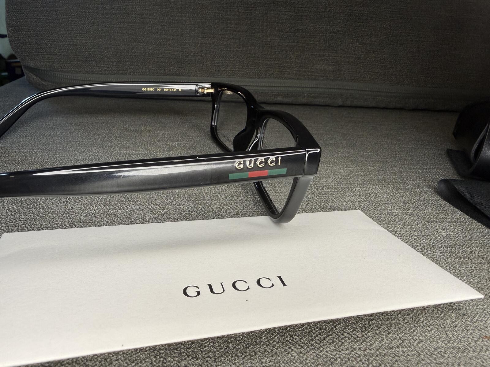 Gucci Rx Glasses (frame only) GG1858O 001