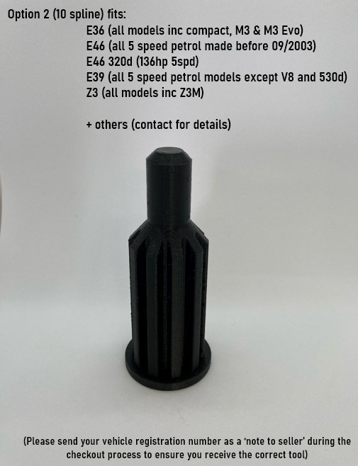 BMW Clutch Alignment Tool