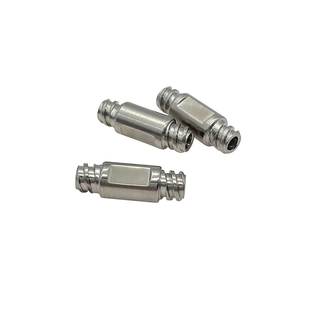 3pcs Syringe Connector set Beauty Stainless steel Liposuction Tools Luer Lock