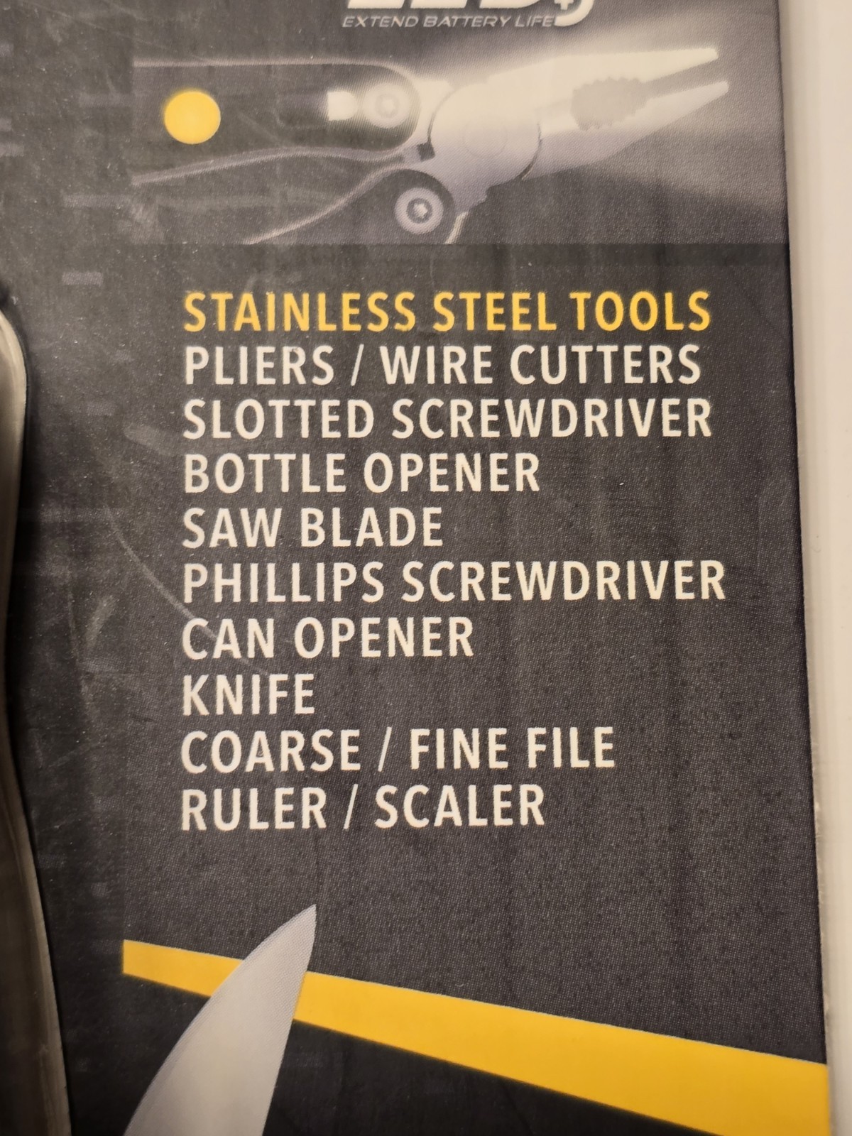 Life Gear Light-WRX M4 Multitool with light (READ)