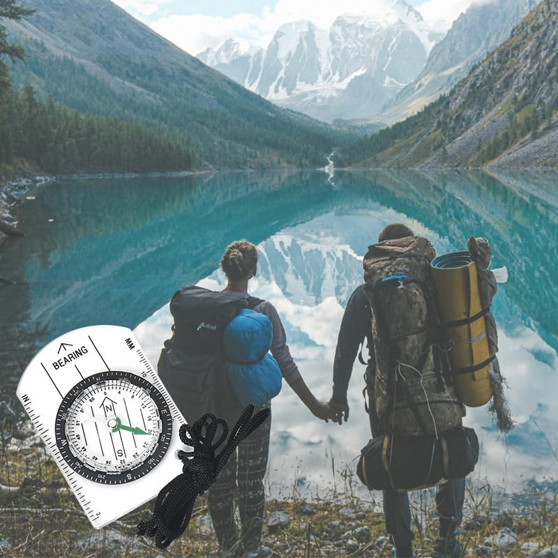 Land Navigation Compass Military Grade Digital Compass Measuring Compass Tool