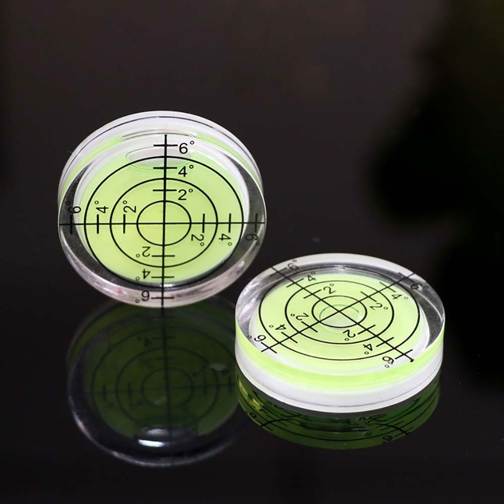 3pcs Bubble Level High Precision Level Round Bubble Circular Measuring 32mm