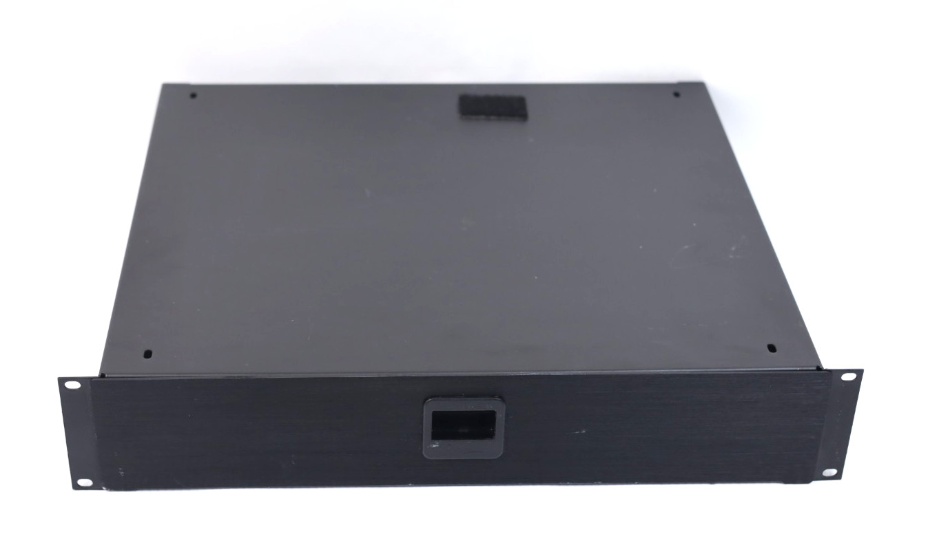 Middle Atlantic D2 2RU Rack Drawer - Anodized - Black r904