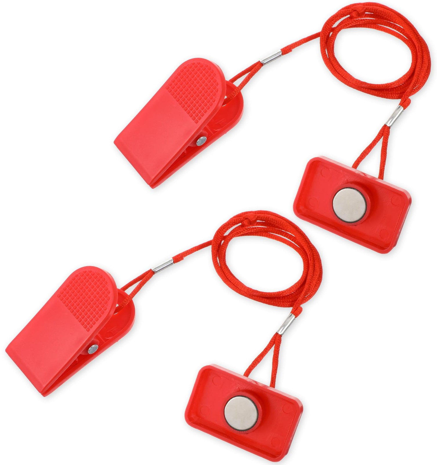 2 Pcs Treadmill Safety Key Replacement, Treadmill Magnet Safety Key, Universa...