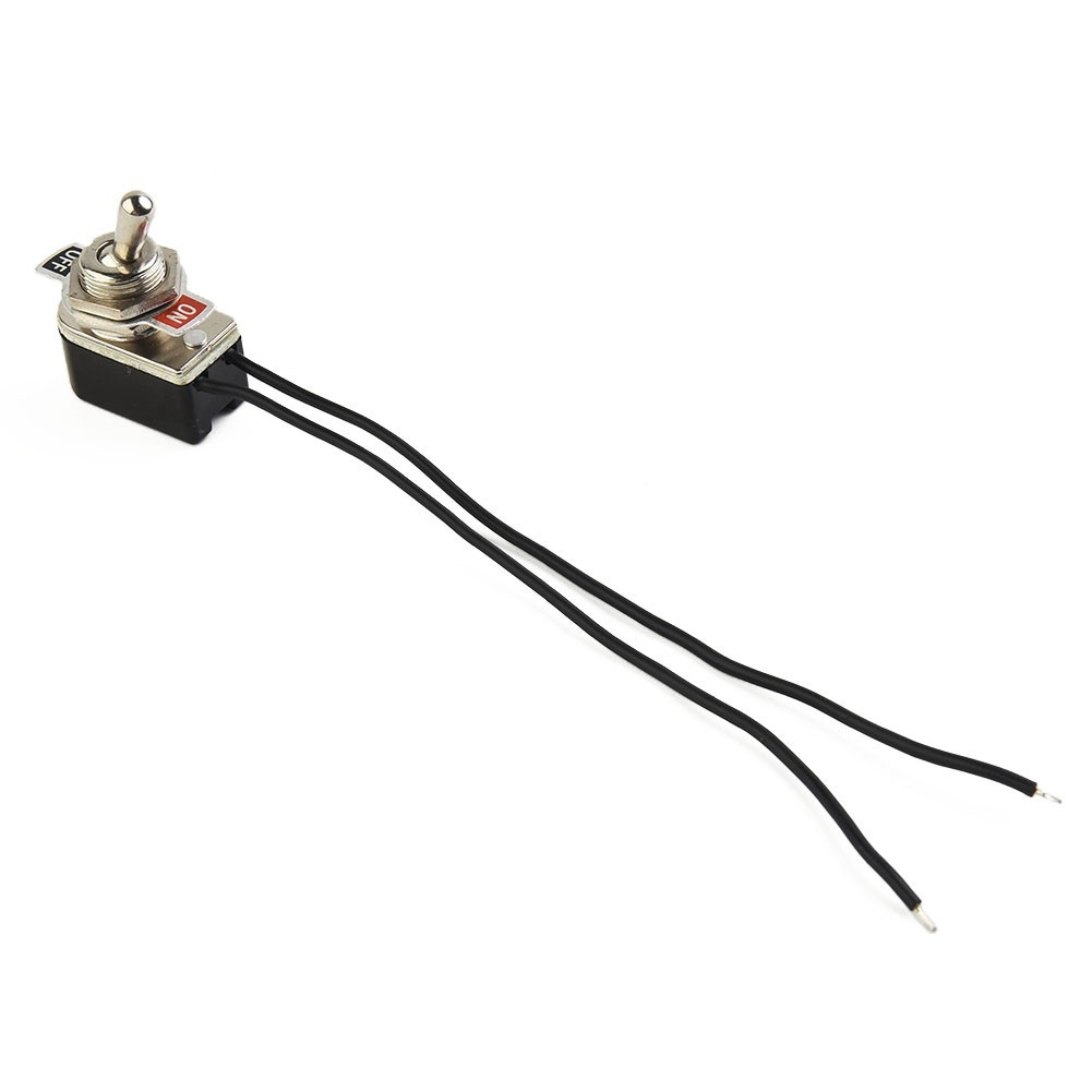 for TOGGLE Switch SPST 6A Rocker SPST Contacts Switch for TOGGLE 12mm Cutout