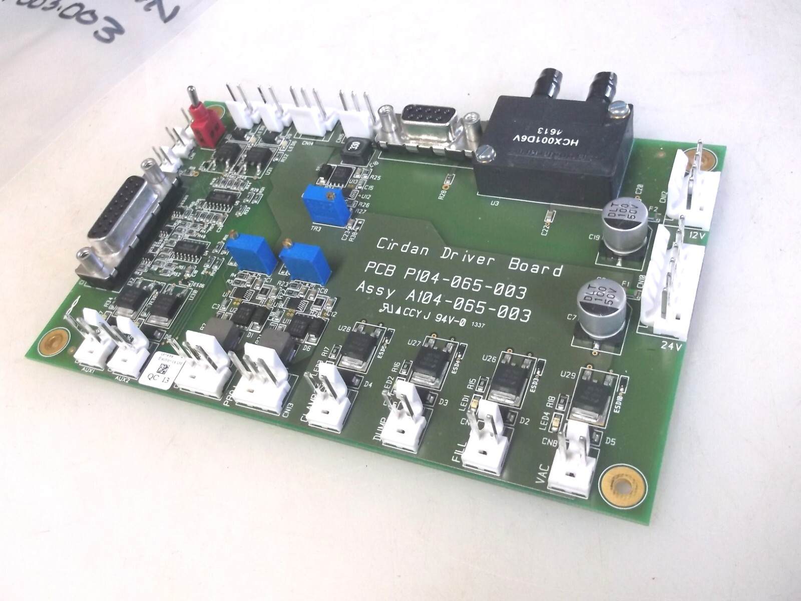 Sepha Vision Scan P104-065-003 A104-065-003 Cirdan Driver Board for T104-003-003