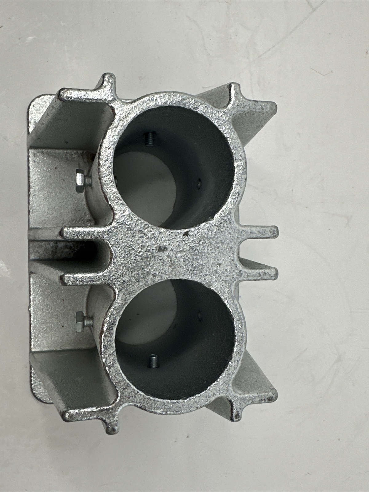 Pedestrian Barrier Double Socket Floor Base Mount Mounting Bracket