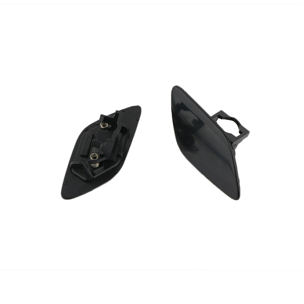 Pair Front Bumper Headlight Washer Cover Cap For BMW E92 Coupe E93 Convertible