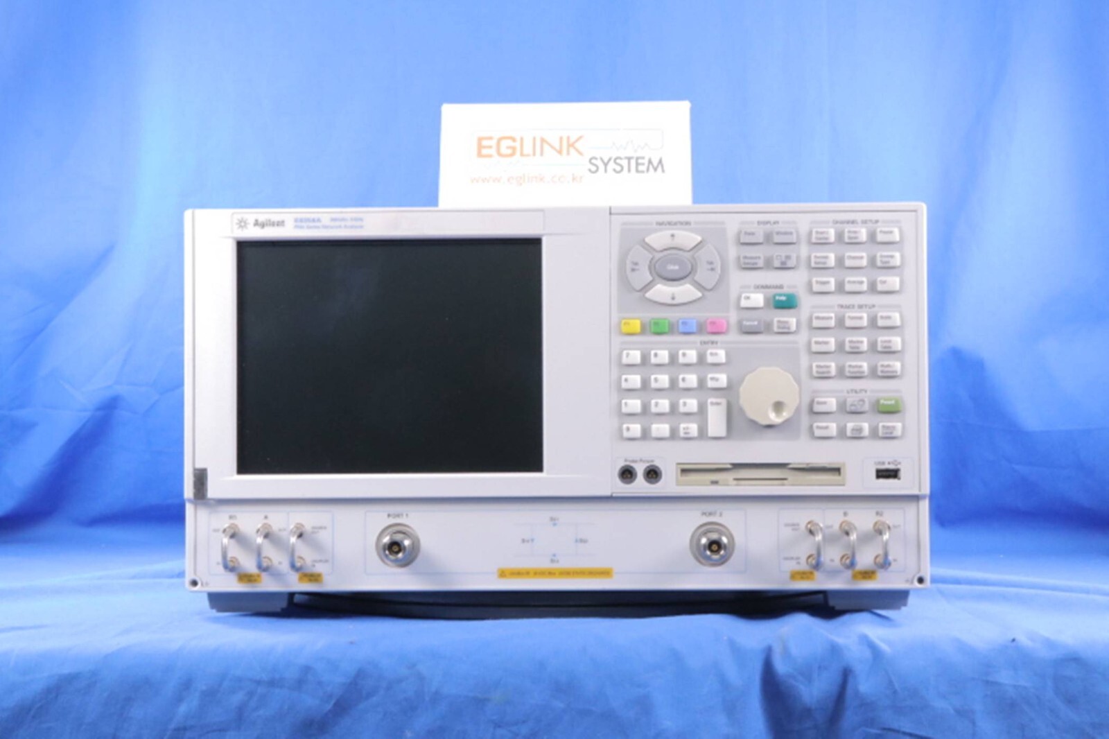 Agilent E8358A Network Analyzer PNA Win XP, 300KHz to 9GHz, opt 015/P02