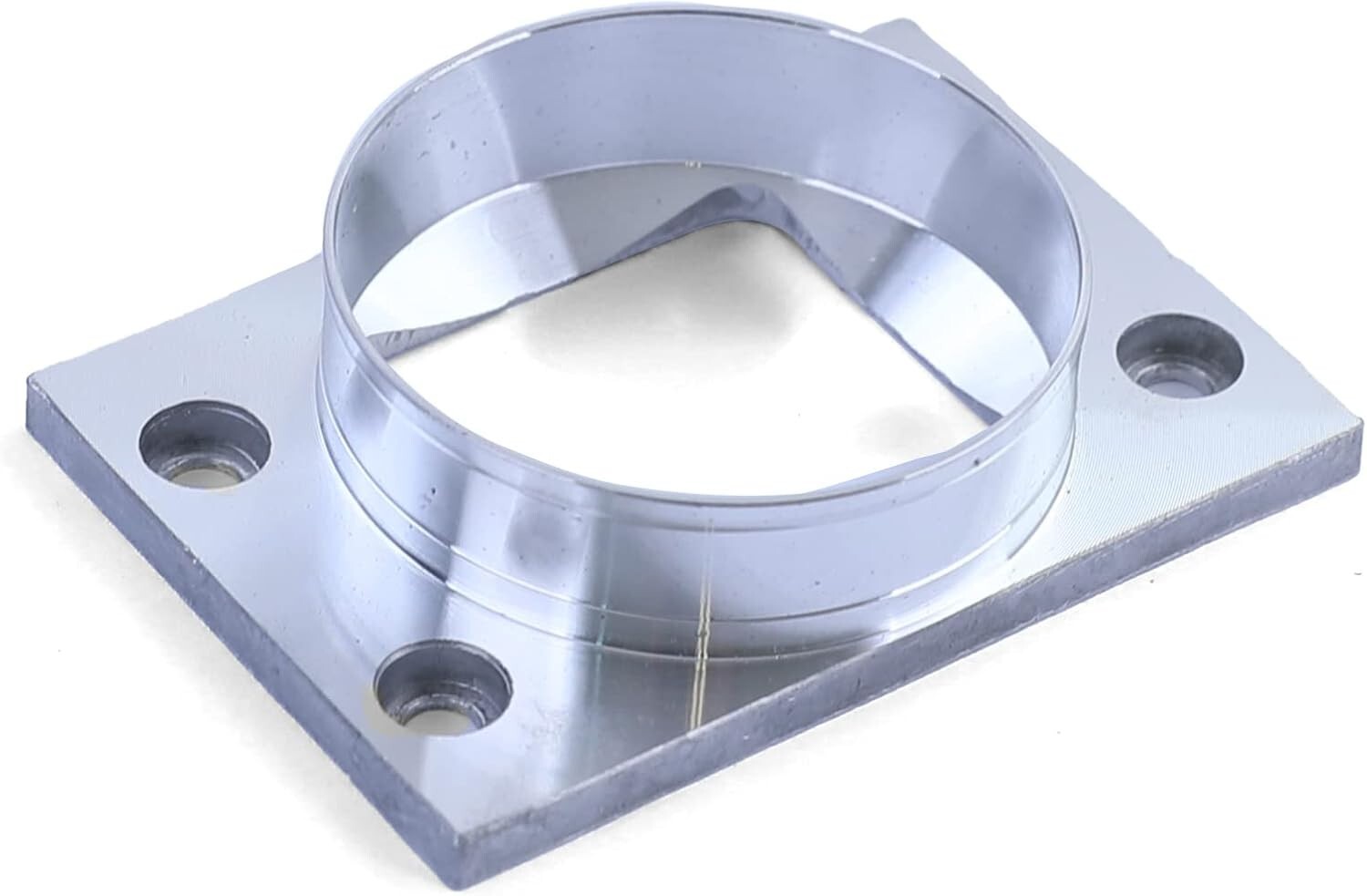 Adapter In 76Mm Plate For Mounting Air Filter Cone Flow Meter