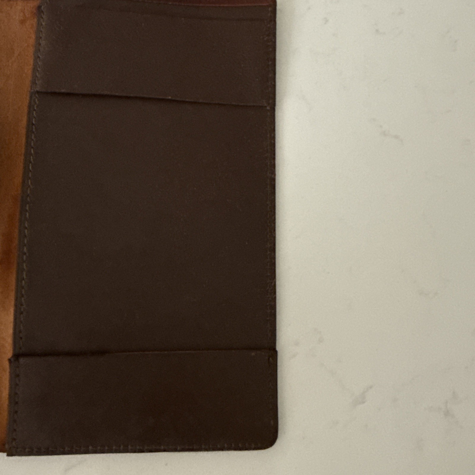 Vintage Hand Carved WW2 WWII World War Tooled Leather Military Wallet