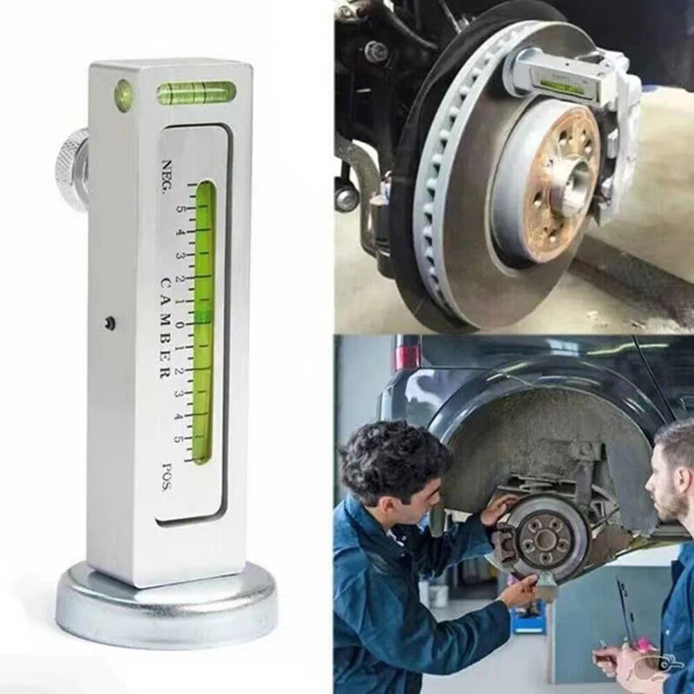 Car Truck Magnetic Gauge Tool Camber Castor Strut Four Wheel Locator Adjustable