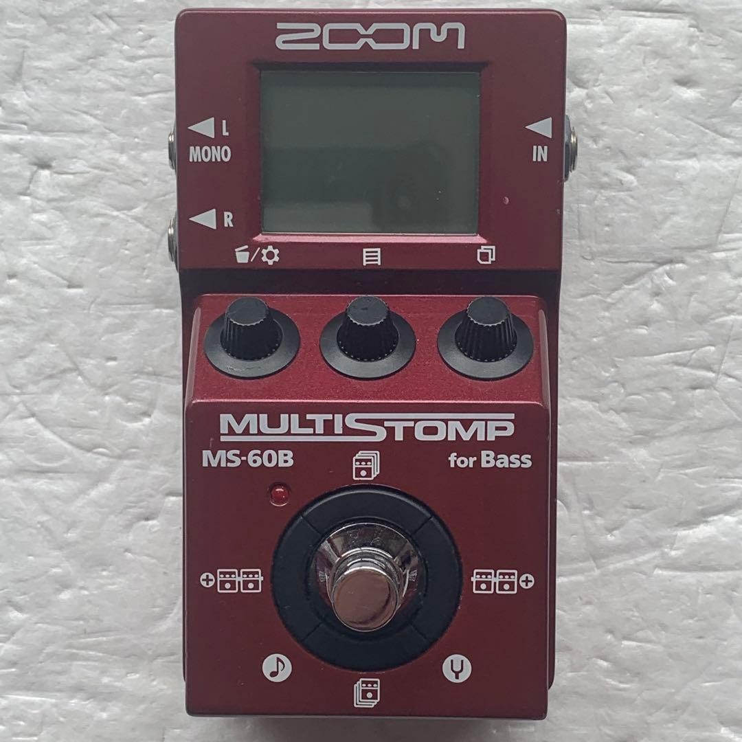 Zoom MS-60B Bass Effects Pedal Used