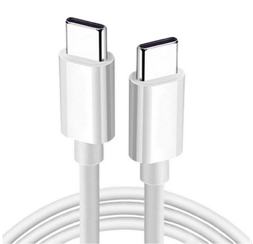 For iPhone 15 Pro Samsung Android 35W Dual USB-C Fast Charger PD Type-C Cable