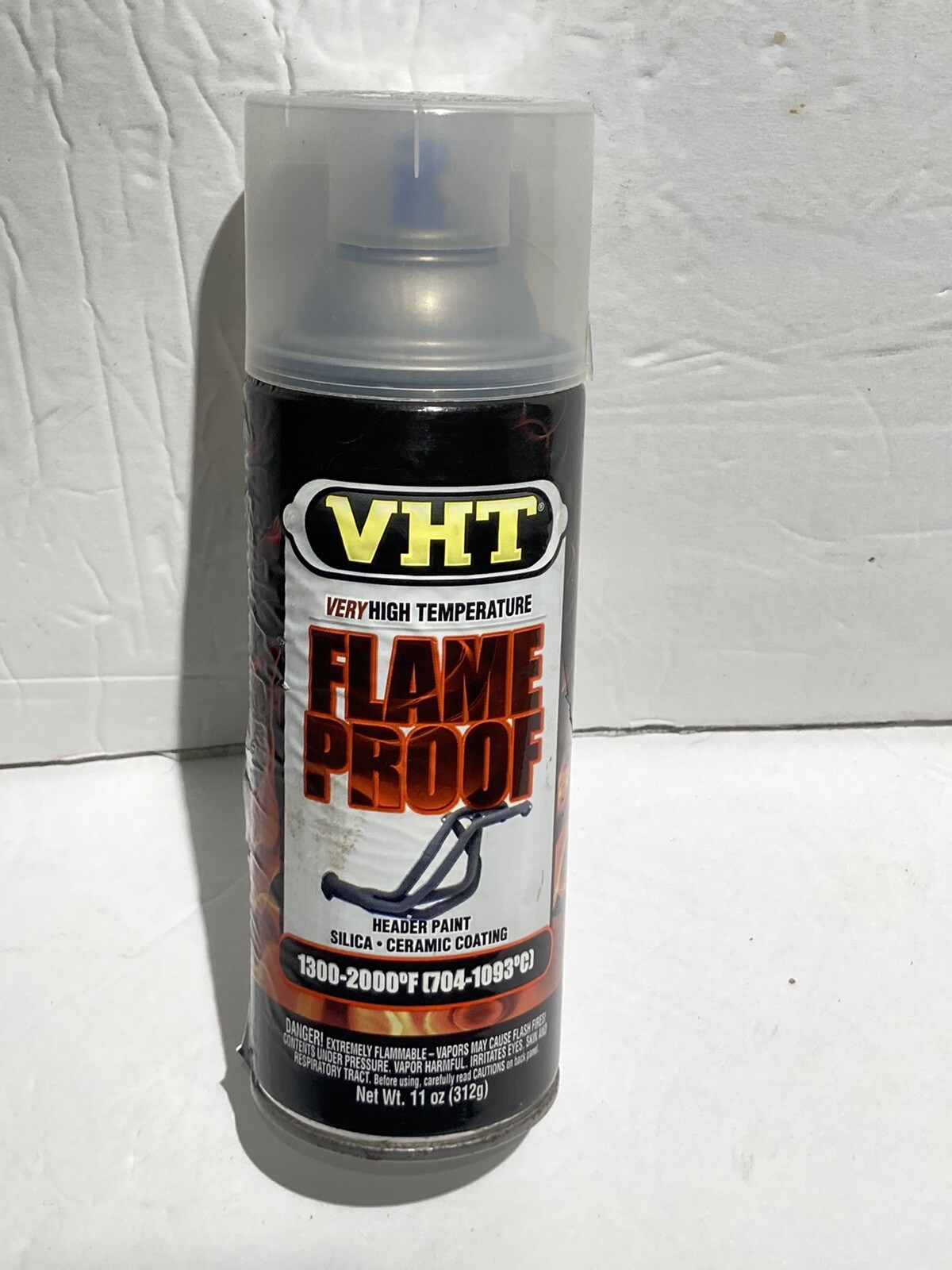 Engine Header, Paint Satin  Silica Ceramic Coating 11oz VHT SP115 Shakes Well