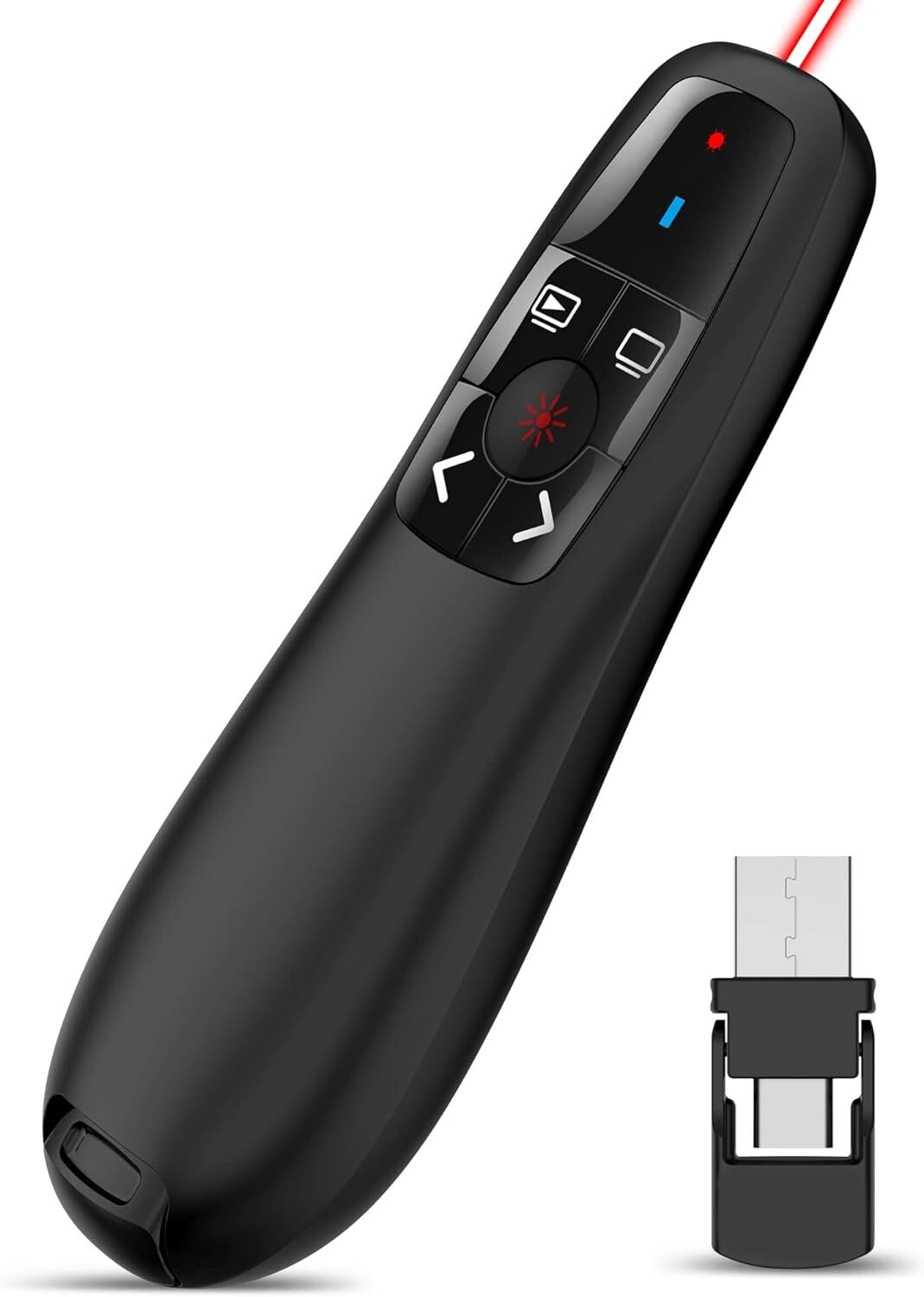 Handheld Air Mouse Mice w/ laser pointer PPT Presenter Laser Pointer Clicker