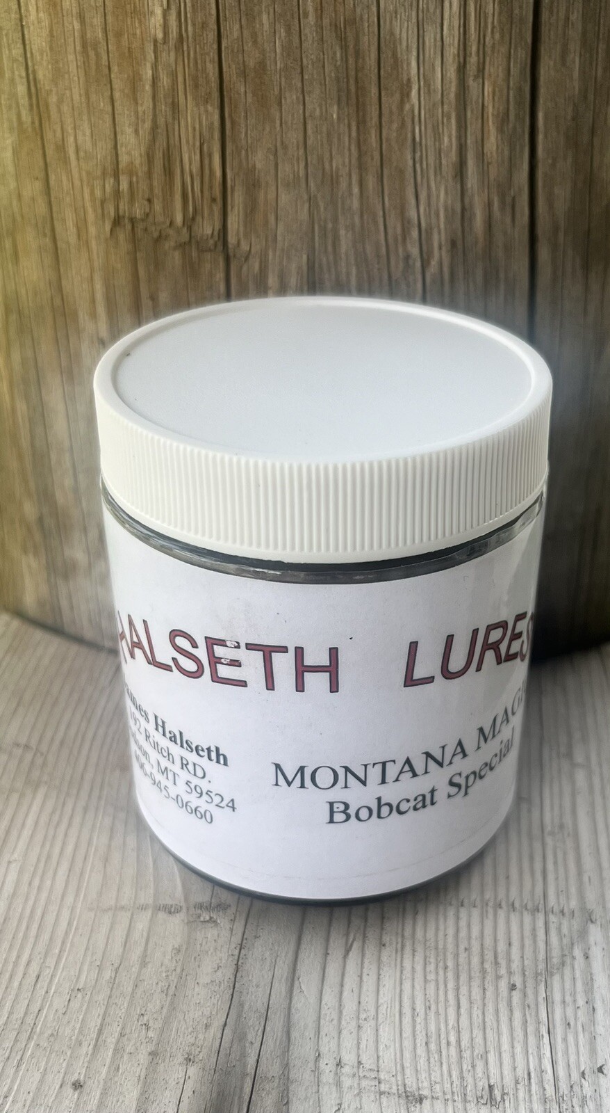 Montana Magic Bobcat Trapping Lures Formulated By Halseth Lures