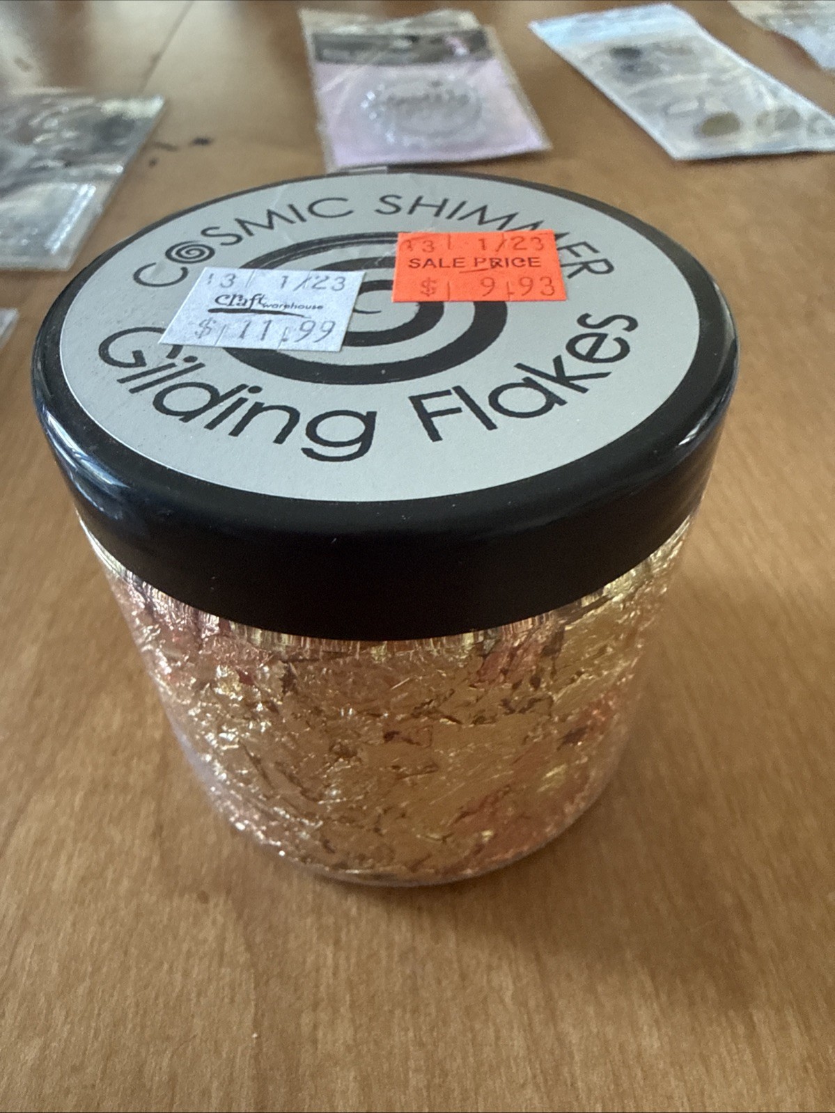 Cosmic Shimmer Gilding Flakes 200ml INCA GOLD CSGFINCA New