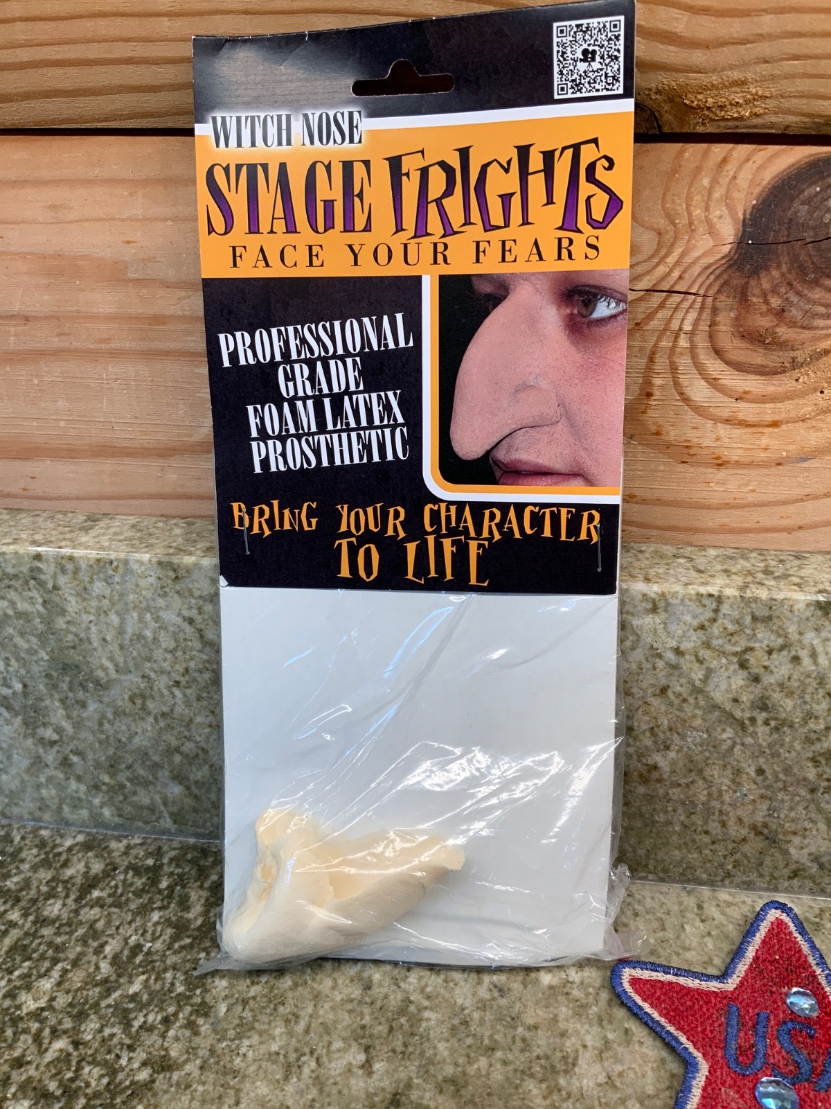 Stage Frights Professional Grade Foam Latex Prosthetic Witch Nose