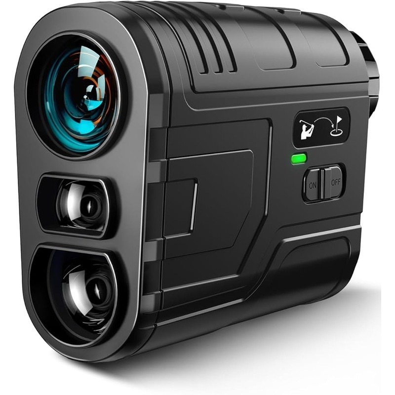 Laser Rangefinder Golf Hunting Anti-Shake USB Rechargeable 1200 Yards Waterproof