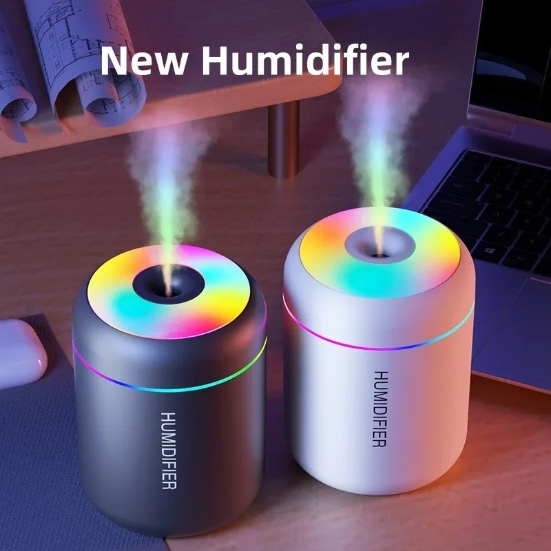 180ML USB Mini Air Humidifier Aroma Diffuser LED Mist Maker for Home Car Office