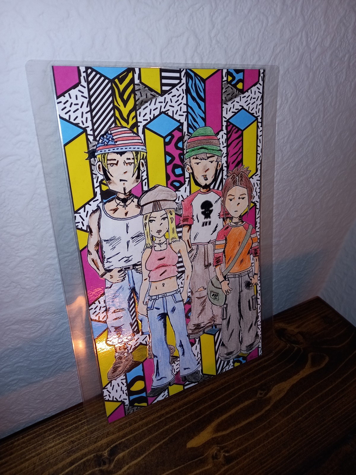 Caricature Drawings Collage Art Friends Art Young Adults Teen Art