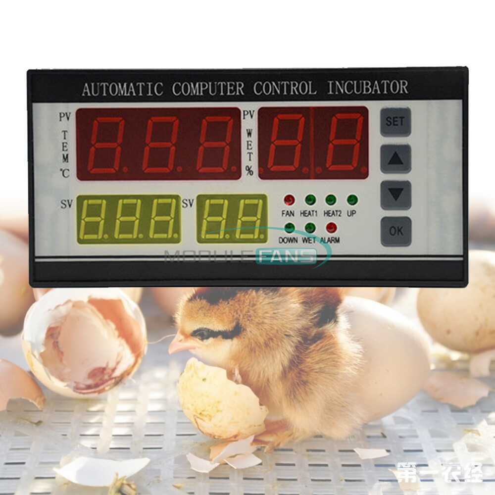 Automatic Incubator Accessories Chicken Goose Duck Incubator Controller 180-240V