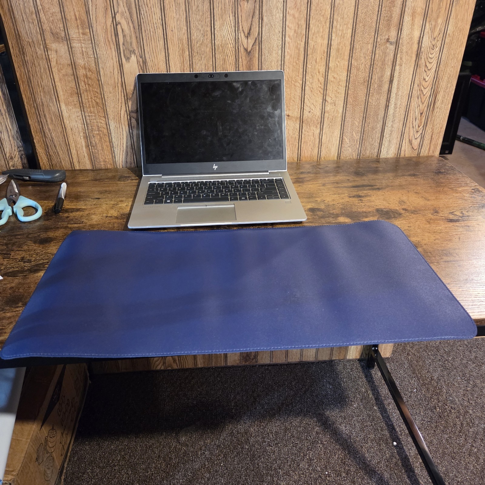 Blue Computer Matt 23.5" X 12"
