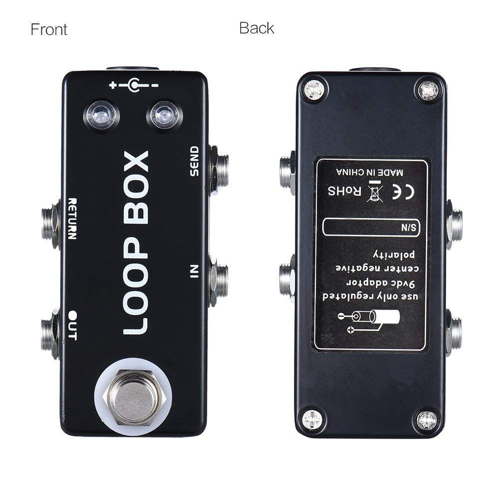 Guitar Pedal Loop Box Switcher Channel Selection True Bypass E6E92800
