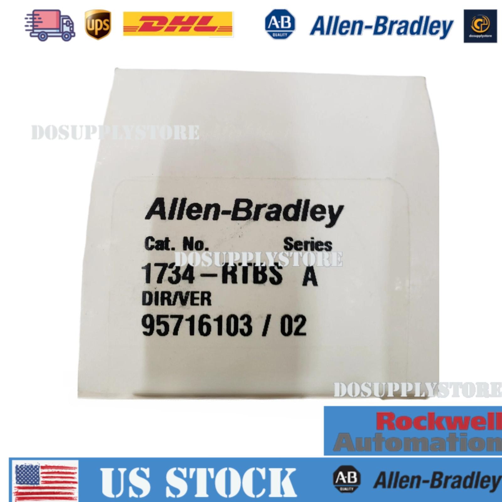 -   Allen-BradleyBrand  1734-RTBS POINT I/O Accessory 1734RTBS 1PC US Free Tax