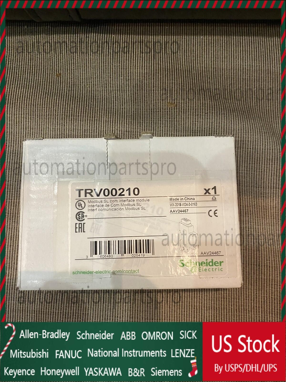 SCHNEIDER TRV00210 MODBUS SL COMMUNICATION INTERFACE MODULE NEW US Free TAX