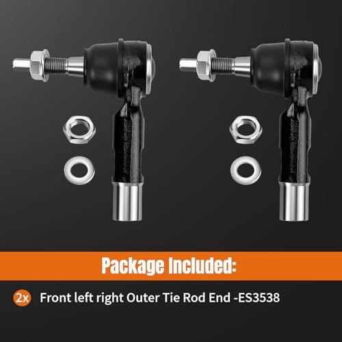 Front Outer Tie Rod Ends Fits for Dodge Ram 1500 2002-2008, Ram 2500 2003