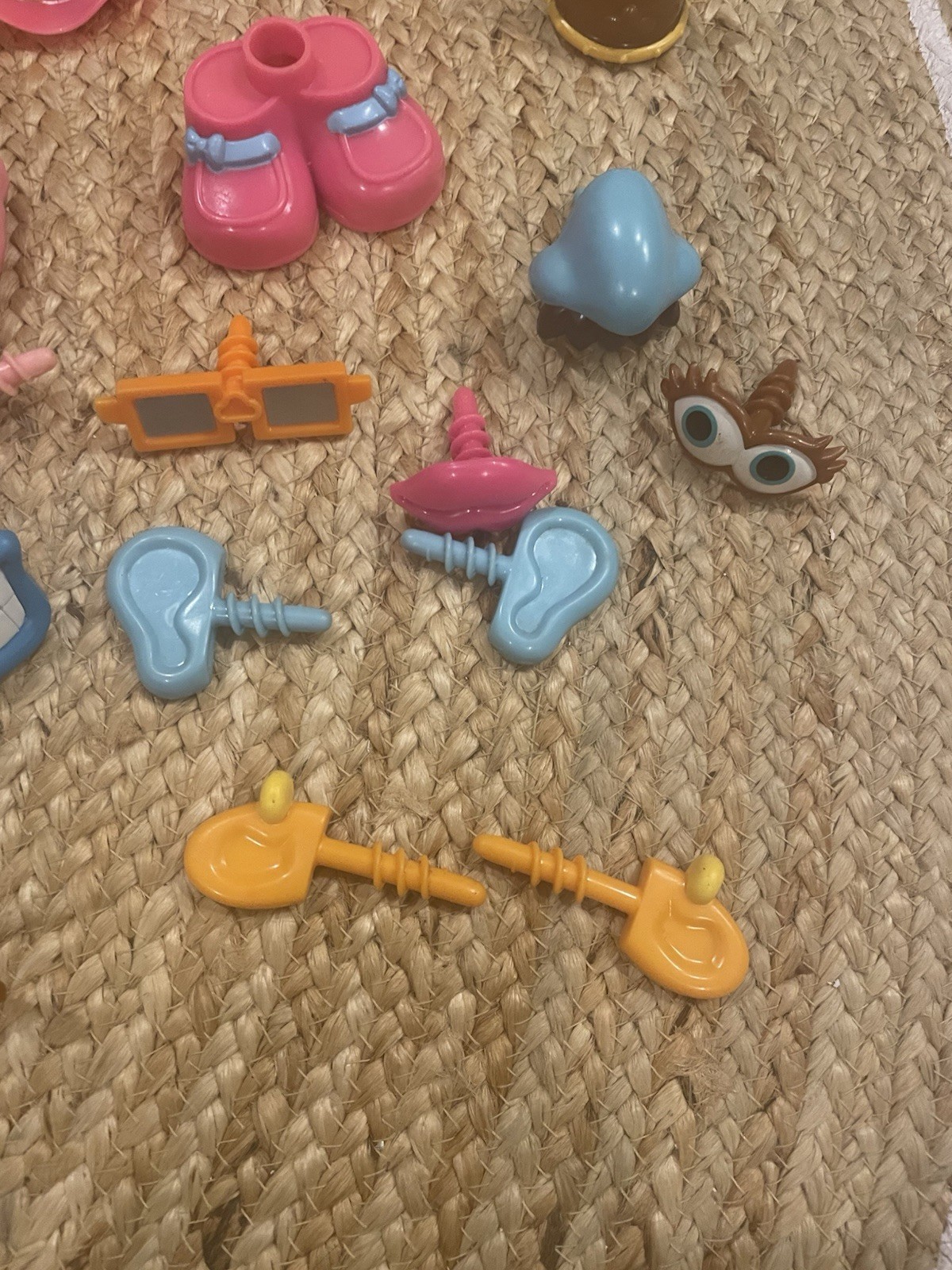 Mr. Potato Head Play Doh Viking Playset Pieces