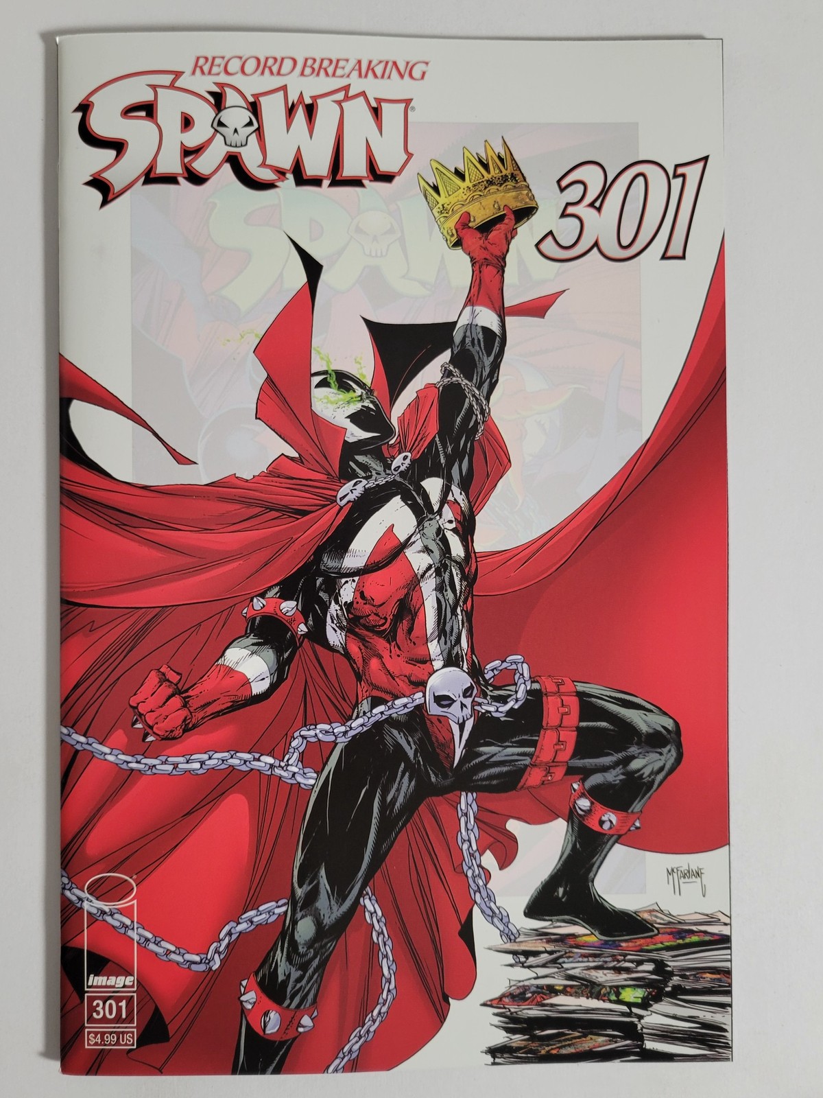 Spawn #301 Image Comics 2019 NM 9.4 1st full appearance of Ninja Spawn