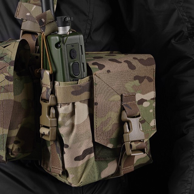 Wosport Tactical Molle Pouch Large Multifunctional Admin Sub Pouch Mag Storage